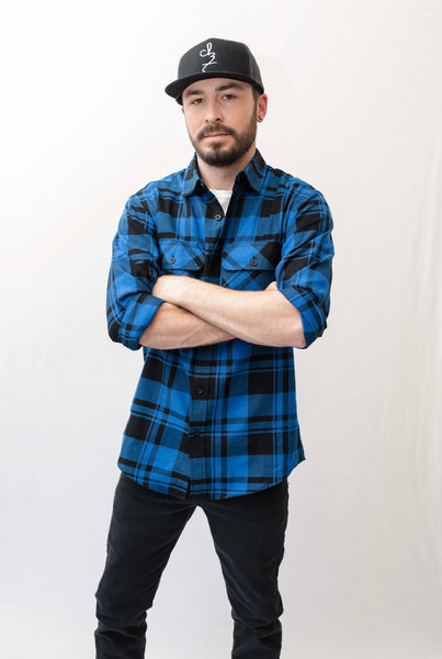 Outback Flannel (Midnight Blue)
