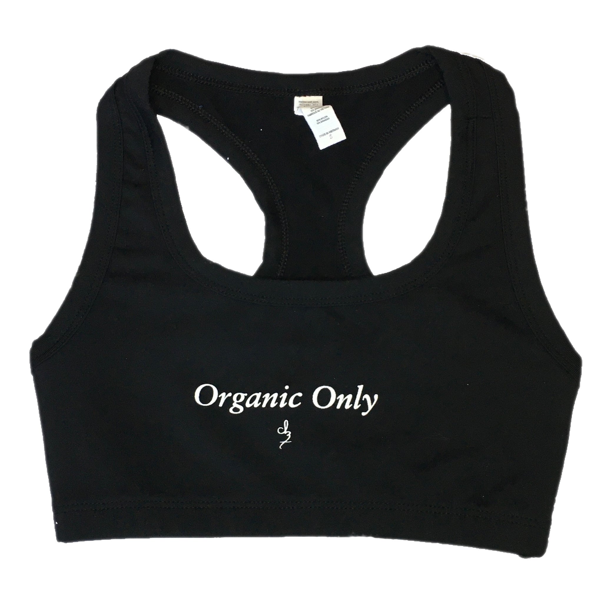 “Organic Only” Sports Bra