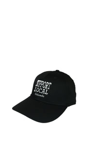 Support Local “Black” Dad Hat