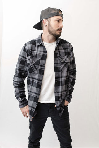 Outback Flannel (Ash Gray)