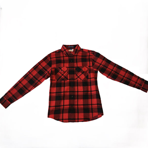 Outback Flannel (Fuego Red)